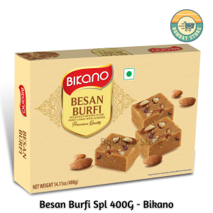 Besan Burfi Spl 400G - Bikano