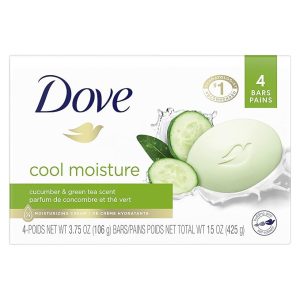 Dove Soap – Cucumber – 4 units