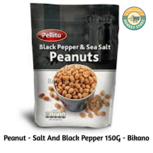 Peanut - Salt And Black Pepper 150G - Bikano