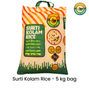 Surti Kolam Raw Rice - 5 kg Bag